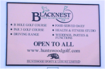 Blacknest Golf Club Venue Sign